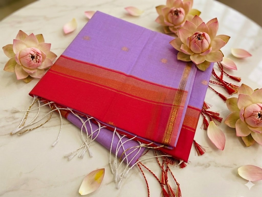 Excellent  Mahiswari Cotton Saree