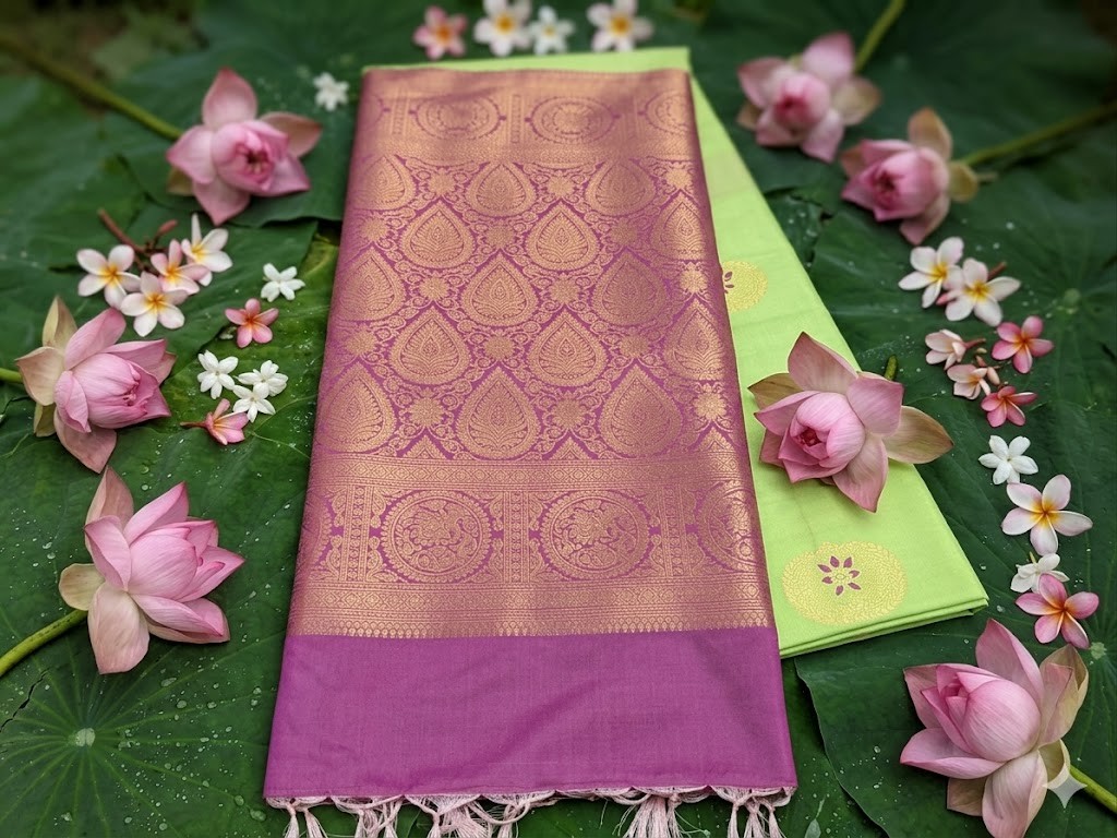 Soft Silk Saree  Fancy Color