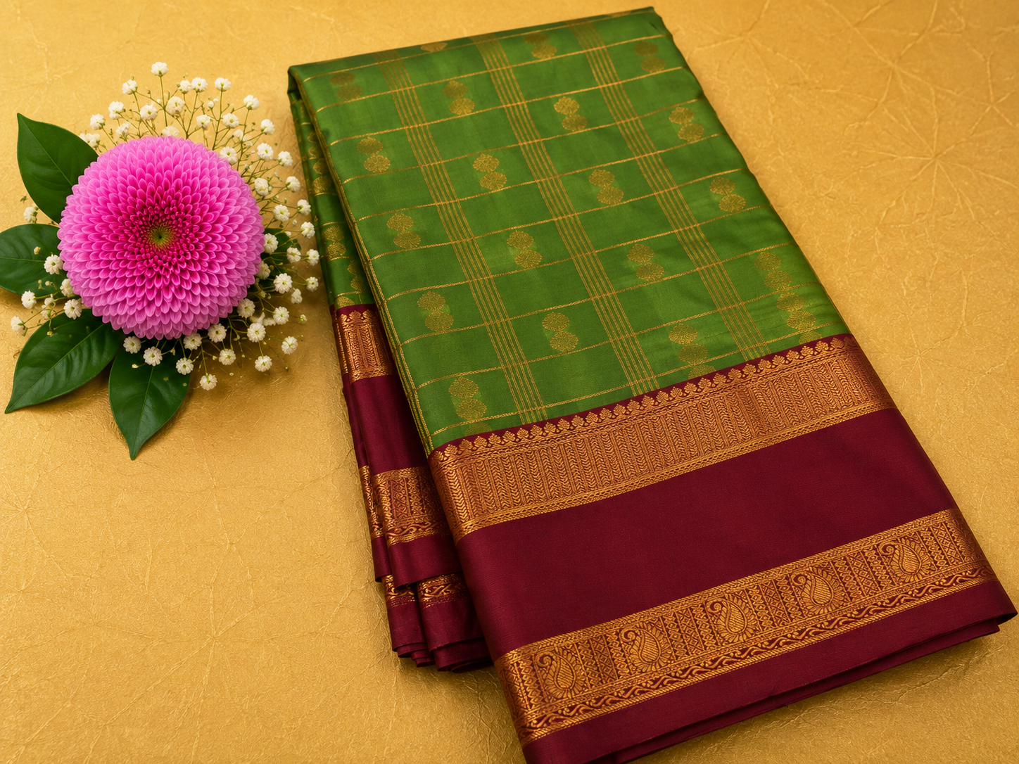 BEAUTY QUEEN - Traditional Pattu Saree
