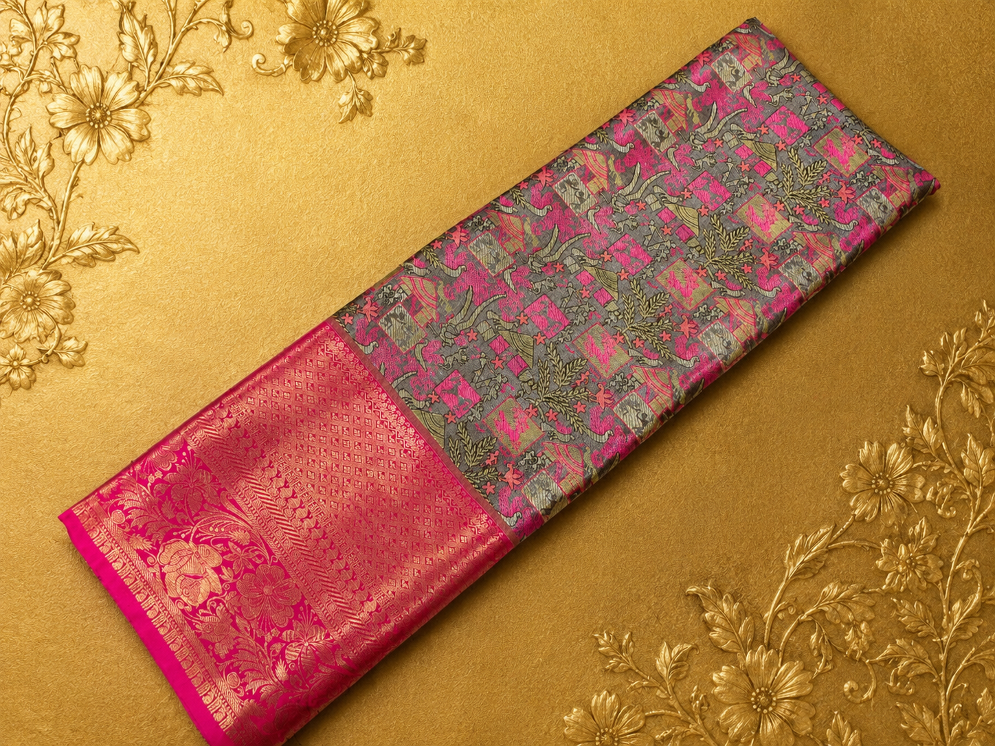 Excellent Brand New Bridal Silk Saree