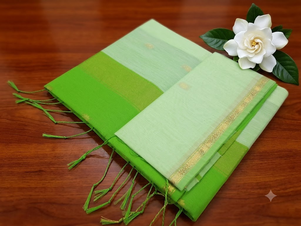 Excellent  Mahiswari Cotton Saree